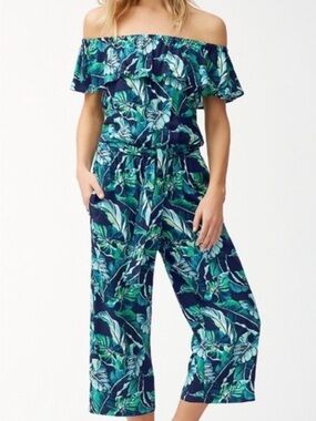 Tommy bahama Green Tropical Print Women's Maxi Dress